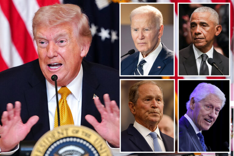 Trump HINTS At Talks With Unknown Ex-President