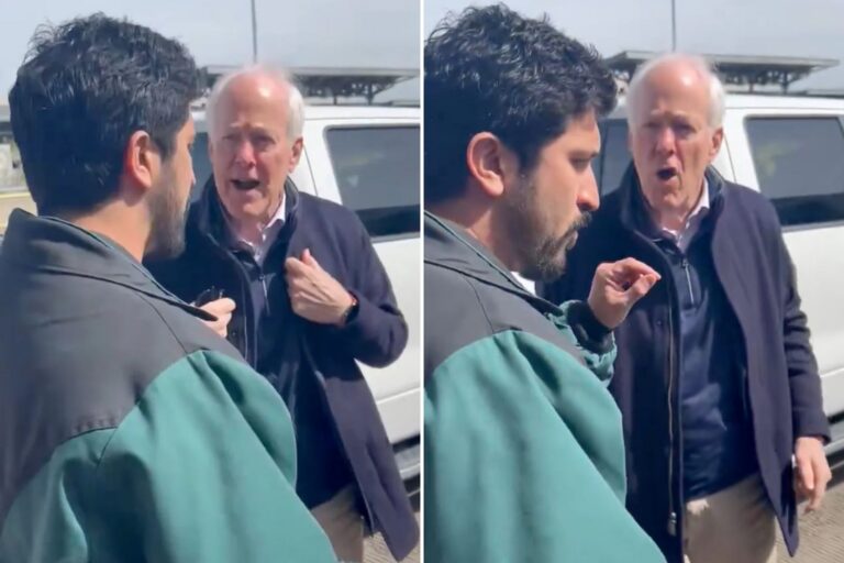 Senator FIRES BACK As Democrat Crashes Event