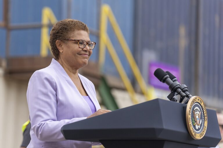 Karen Bass TORCHES Taxpayer Money On ANTI ICE Signs
