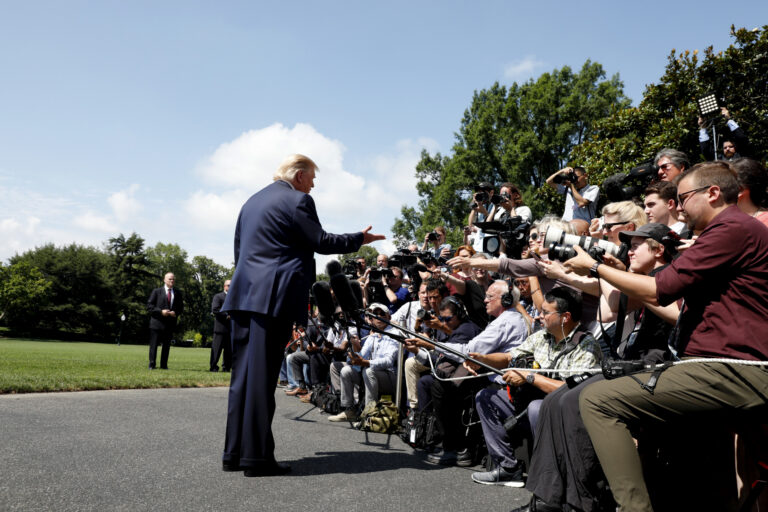 TRUMP CLASHES With Fox Reporter During TENSE PRESS EXCHANGE